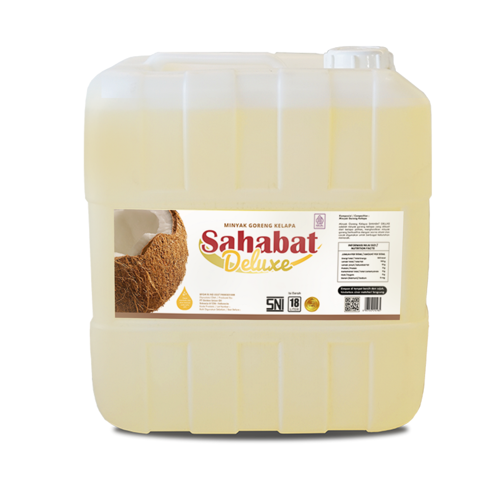 Minyak Goreng Kelapa Sahabat Deluxe 18L Jerigen