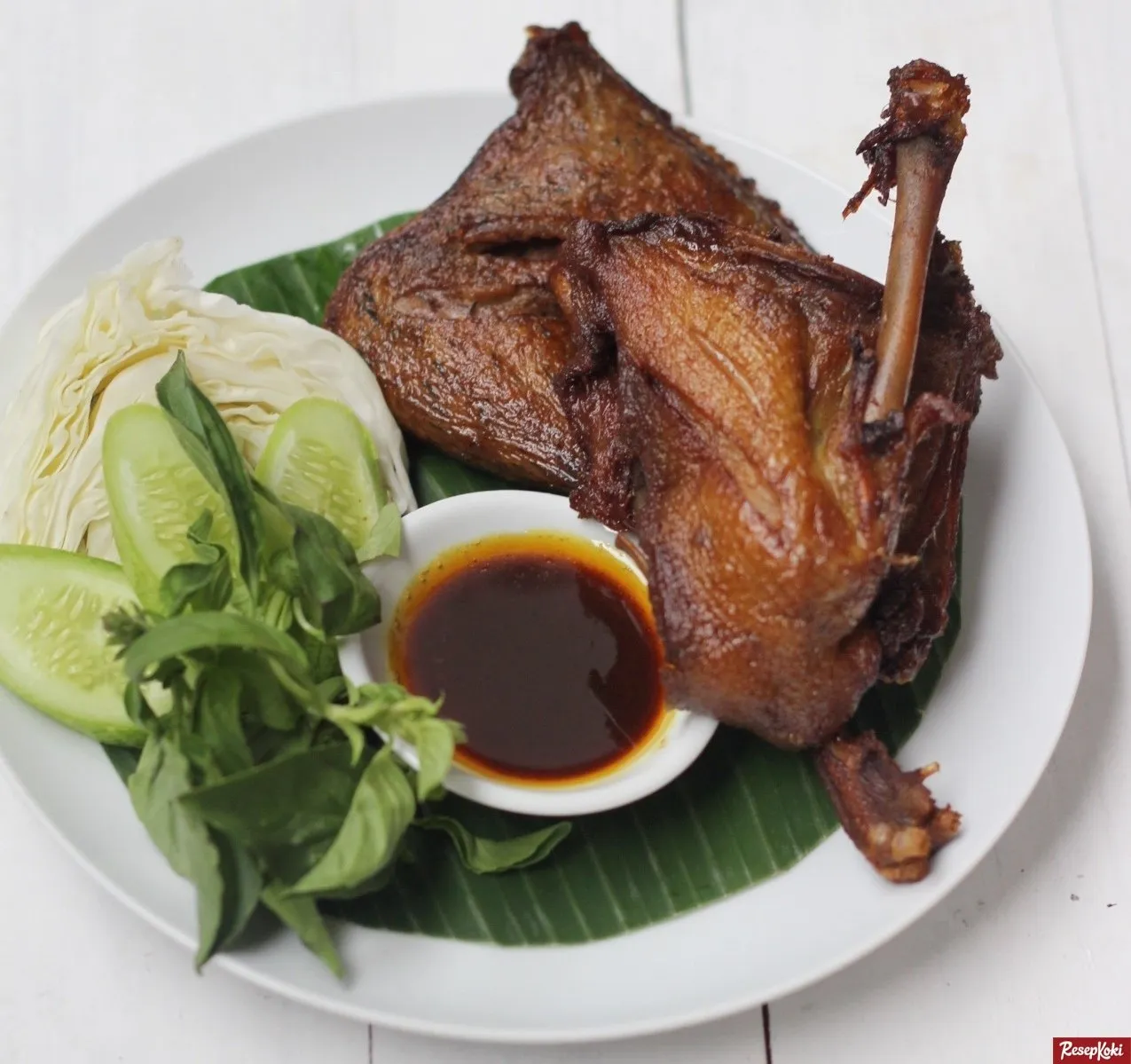 id Bebek goreng dengan minyak goreng kelapa Sahabat